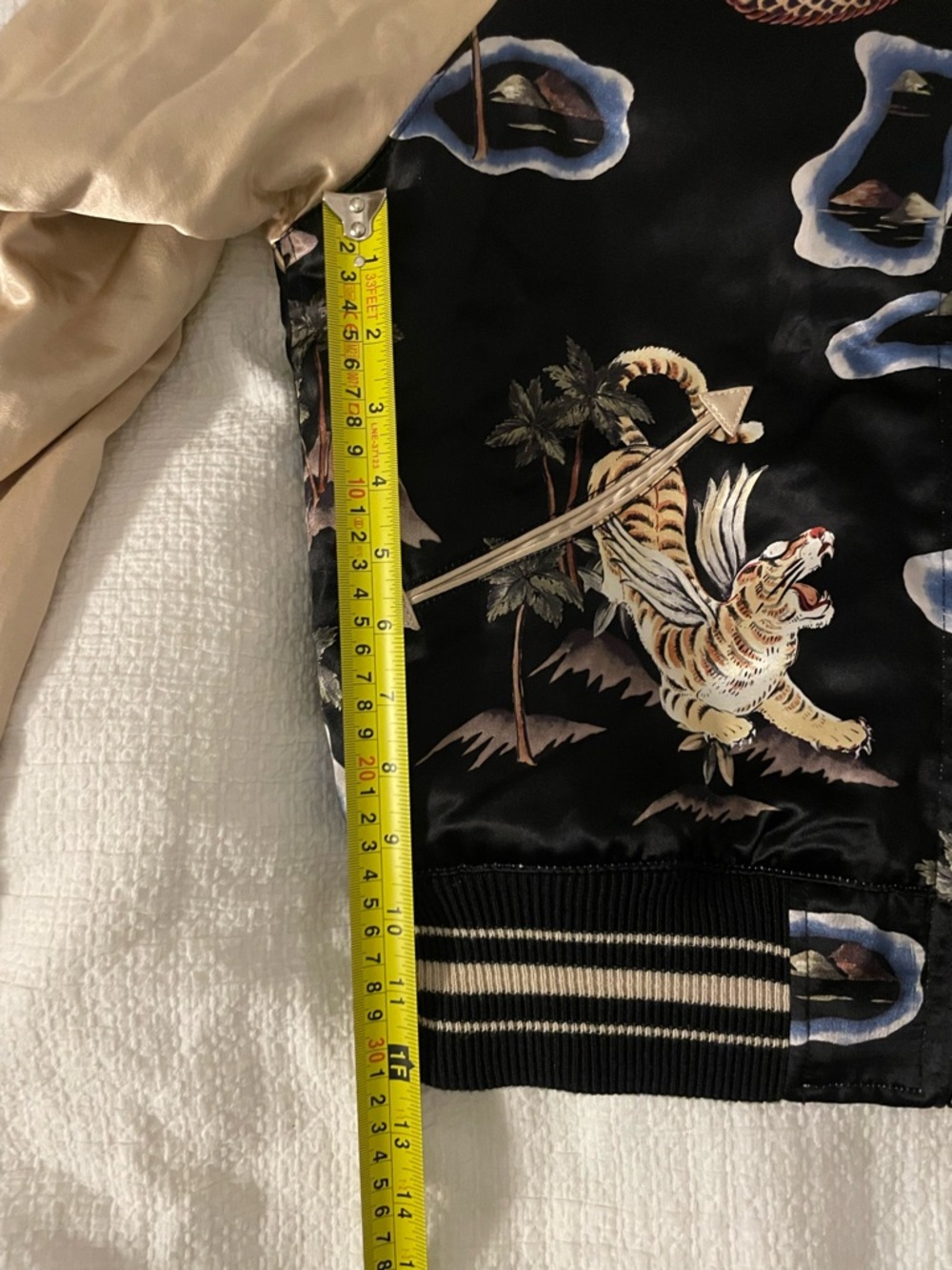 Ralph Lauren RRL Silk Bomber Jacket - Picture 12 of 14